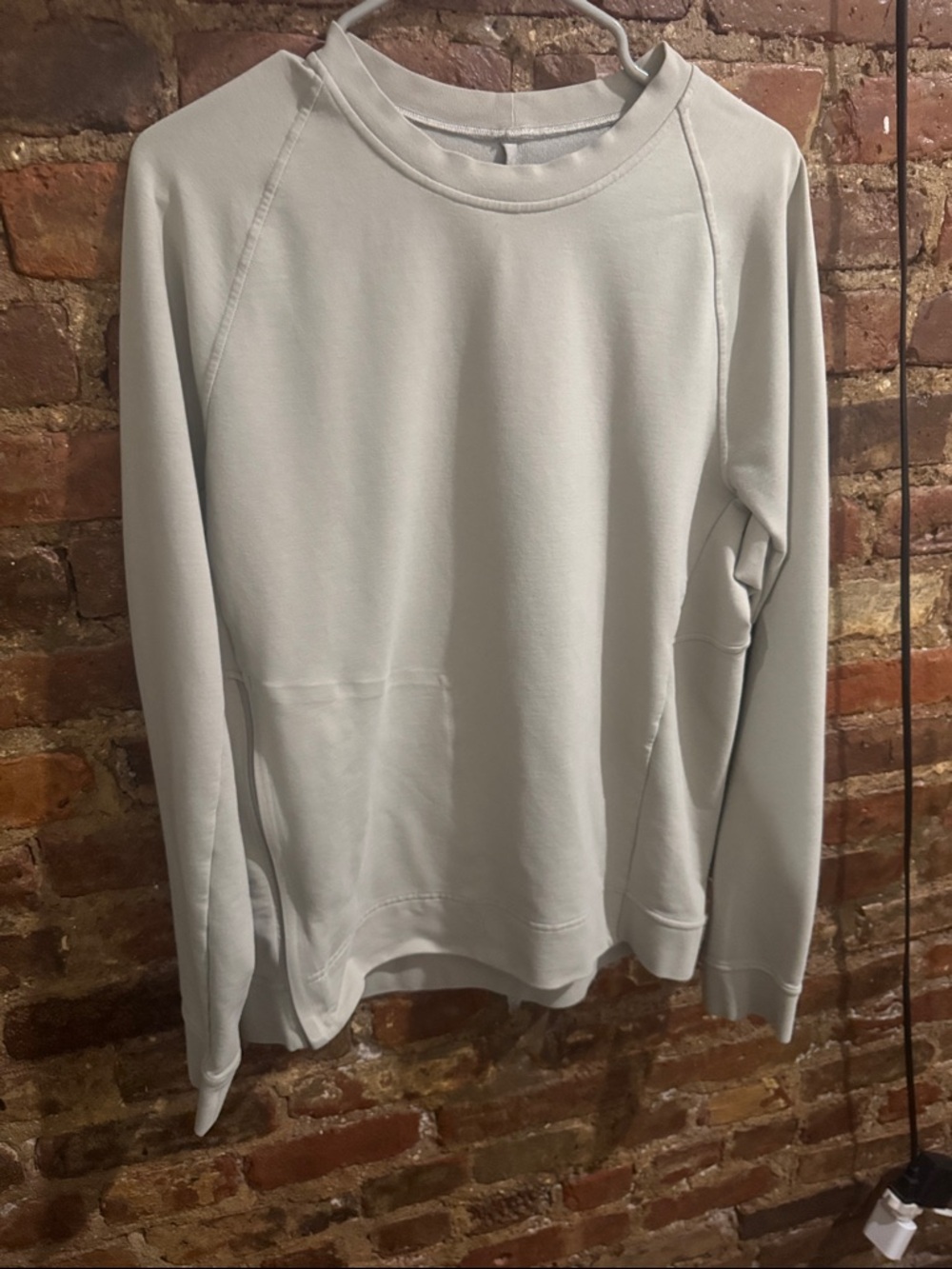 lululemon athletica Men's Crewneck Sweatshirt - Pale Gray